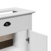 vidaXL Waschbeckenunterschrank BODO Wei&szlig; 70x35x80 cm