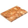 vidaXL Hackblock 50&times;30&times;3,8 cm Akazie Massivholz