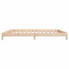 vidaXL Stapelbett 100x200 cm Massivholz Kiefer