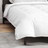 vidaXL 2-in-1 Bettdecke Wei&szlig; 135 x 220 cm Feder