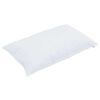 vidaXL Sommerdecke mit Kissen 2 pcs Wei&szlig; Mikrofaser