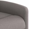 vidaXL Massagesessel Elektrisch Taupe Stoff