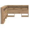 vidaXL Aufbewahrungskopfteil Artisan-Eiche 150 cm Holzwerkstoff