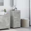 vidaXL Badezimmerschrank-Set TULUM Beton Grau 37 x 31,5 x 82 cm