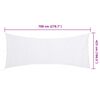 vidaXL Tarnnetz mit Aufbewahrungstasche 708x423 cm Wei&szlig;