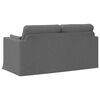vidaXL Sofa Dunkelgrau Gesamtabmessungen: 158 x 78 x 80 cm (B x T x H)