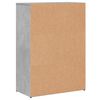 vidaXL Sideboards 2 Stk. Betongrau 60x30x84 cm Holzwerkstoff