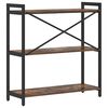 vidaXL B&uuml;cherregal Ger&auml;ucherte Eiche 80 x 30 x 85 cm Holzwerkstoff