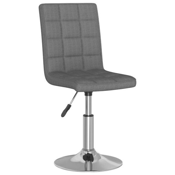 vidaXL Barhocker Hellgrau Stoff