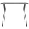 vidaXL 7-tlg. Bar-Set Schwarz und Wei&szlig;