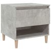 vidaXL Nachttisch Betongrau 50x46x50 cm Holzwerkstoff