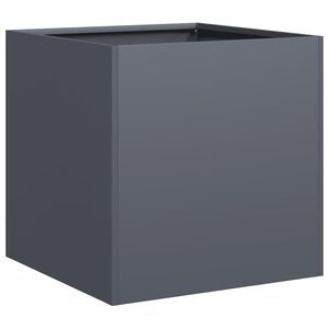 vidaXL Pflanzk&uuml;bel Anthrazit 40x40x40 cm Kaltgewalzter Stahl