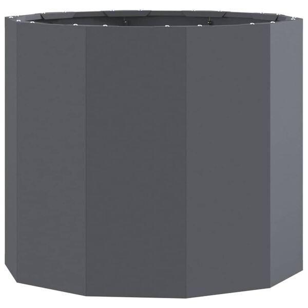 vidaXL Pflanzk&uuml;bel Anthrazit 60 x 60 x 50 cm Stahl