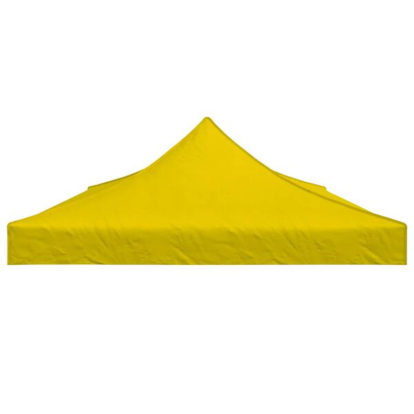 vidaXL Partyzelt-Dach 6x3 m Gelb 270 g/m&sup2;