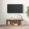 vidaXL TV-Schrankset Wandmontiert Braun 72 x 35 x 37 cm Holzwerkstoff