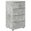 vidaXL Stauraumschr&auml;nke 60 x 48 x 105 cm Holzwerkstoff Betongrau