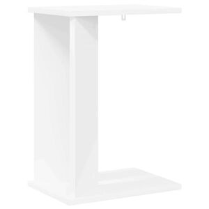 vidaXL Beistelltisch Wei&szlig; 35 x 25 x 50 cm Holzwerkstoff