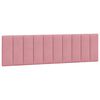 vidaXL Bettgestell ohne Matratze "Hanko" Rosa 180x200 cm Samt