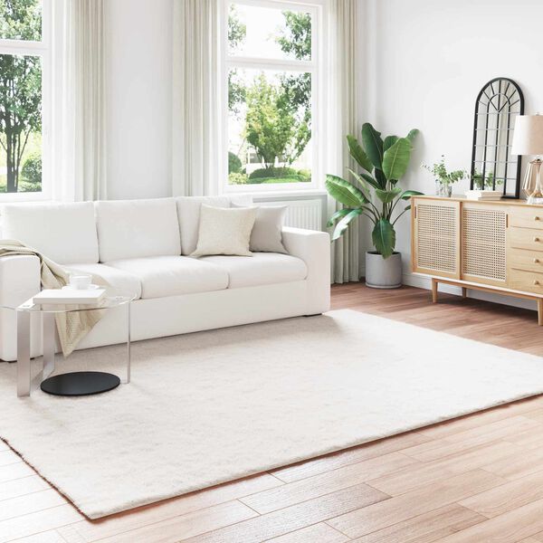 vidaXL Kunstfell Hasen Teppich Olite Creme 240 x 340 cm Polyester
