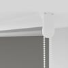 vidaXL Verdunkelungsrollo Grau 135x130cm Stoffbreite 131,6cm Polyester