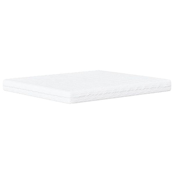 vidaXL Schaumstoffmatratze Wei&szlig; 200x210 cm H&auml;rtegrad H2 H3