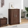 vidaXL Schuhschrank Braun Eichen-Optik 60x35x70 cm Holzwerkstoff