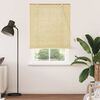 vidaXL Rollo mit Vorh&auml;ngen Natur 120 x 220 cm Bambus