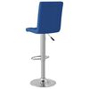 vidaXL Barhocker 2 Stk. Blau Stoff