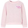 Kinder-Sweatshirt Helllila 92