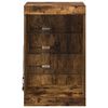 vidaXL Sideboard mit LED-Leuchten R&auml;uchereiche 41x37x67 cm
