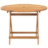 vidaXL 5-tlg. Garten-Essgruppe Beige Poly Rattan und Massivholz