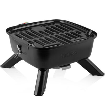 Princess Tragbarer Hybrid-Grill 2000 W Schwarz