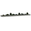 vidaXL Gabionen-Hochbeet Verzinkter Stahl 600x100x20 cm