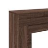 vidaXL Kaminumrandung Braun Eichen-Optik 100x30x87,5 cm Holzwerkstoff