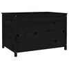 vidaXL Hochbeet Schwarz 119,5x82,5x78 cm Massivholz Kiefer