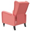 vidaXL Relaxsessel Rosa Samt