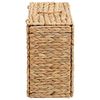 vidaXL Toilettenrollenhalter Natur 36 x 18 x 31 cm Wasserhyazinthe