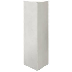 vidaXL Pflanzk&uuml;bel Dreieckig 30x26x75 cm Edelstahl