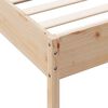 vidaXL Massivholzbett ohne Matratze 90x200 Kiefernholz