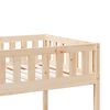 vidaXL Etagenbett 90x190 cm Massivholz Kiefer