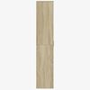 vidaXL Highboard Sonoma-Eiche 80x35x180 cm Holzwerkstoff
