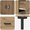 vidaXL Highboard mit Schubladen 2 pcs Artisan-Eiche Holzwerkstoff