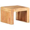 vidaXL Beistelltisch 43x40x30 cm Akazie Massivholz