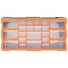 vidaXL Multi-Schubladen-Organizer mit 22 Schubladen 49x16x25,5 cm