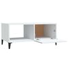 vidaXL Couchtisch Wei&szlig; 90x50x40 cm Holzwerkstoff
