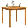 vidaXL Gartentisch 85x85x74 cm Massivholz Akazie