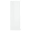 vidaXL Highboard Hochglanz-Weiß 60x35,5x103,5 cm Holzwerkstoff