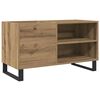 vidaXL Plattenschrank Artisan-Eiche 84,5x38x48 cm Holzwerkstoff