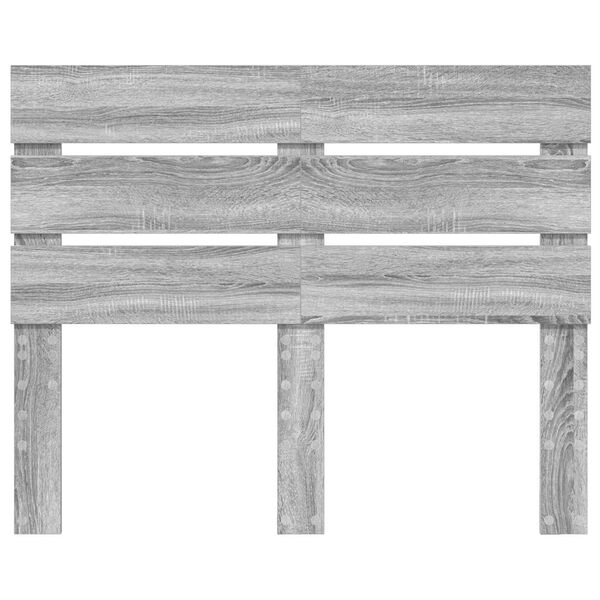 vidaXL Kopfteil Graues Sonoma 135 cm Holzwerkstoff