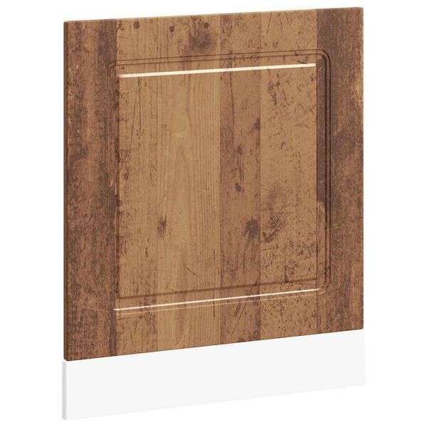 vidaXL Geschirrsp&uuml;lerblende Kalmar Altholz-Optik 60x1,5x67 cm